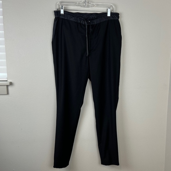 Public School NYC Slim-fit Wool Drawstring Pants Ankle - Picture 2 of 7